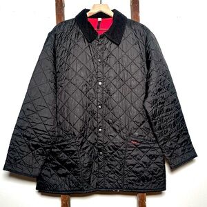Barbour Black Quilted Jacket
